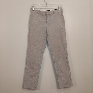 Banana Republic Black and White Pinstripe Men’s Pants